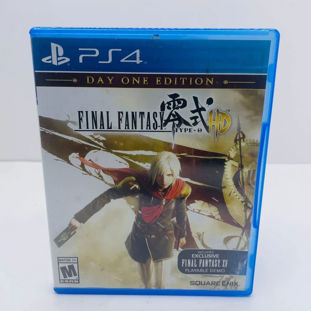 Final Fantasy Type-0 HD Day One Edition PS4 (Sony PlayStation 4, 2015) No Manual